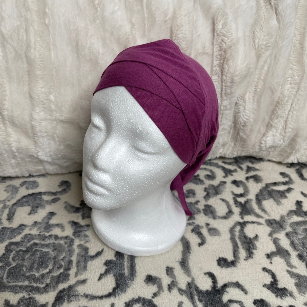 Muslim hijab under cap one size fits all cool jersey fabric tie at the back